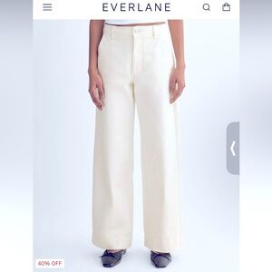 Everlane Sailor Pants White